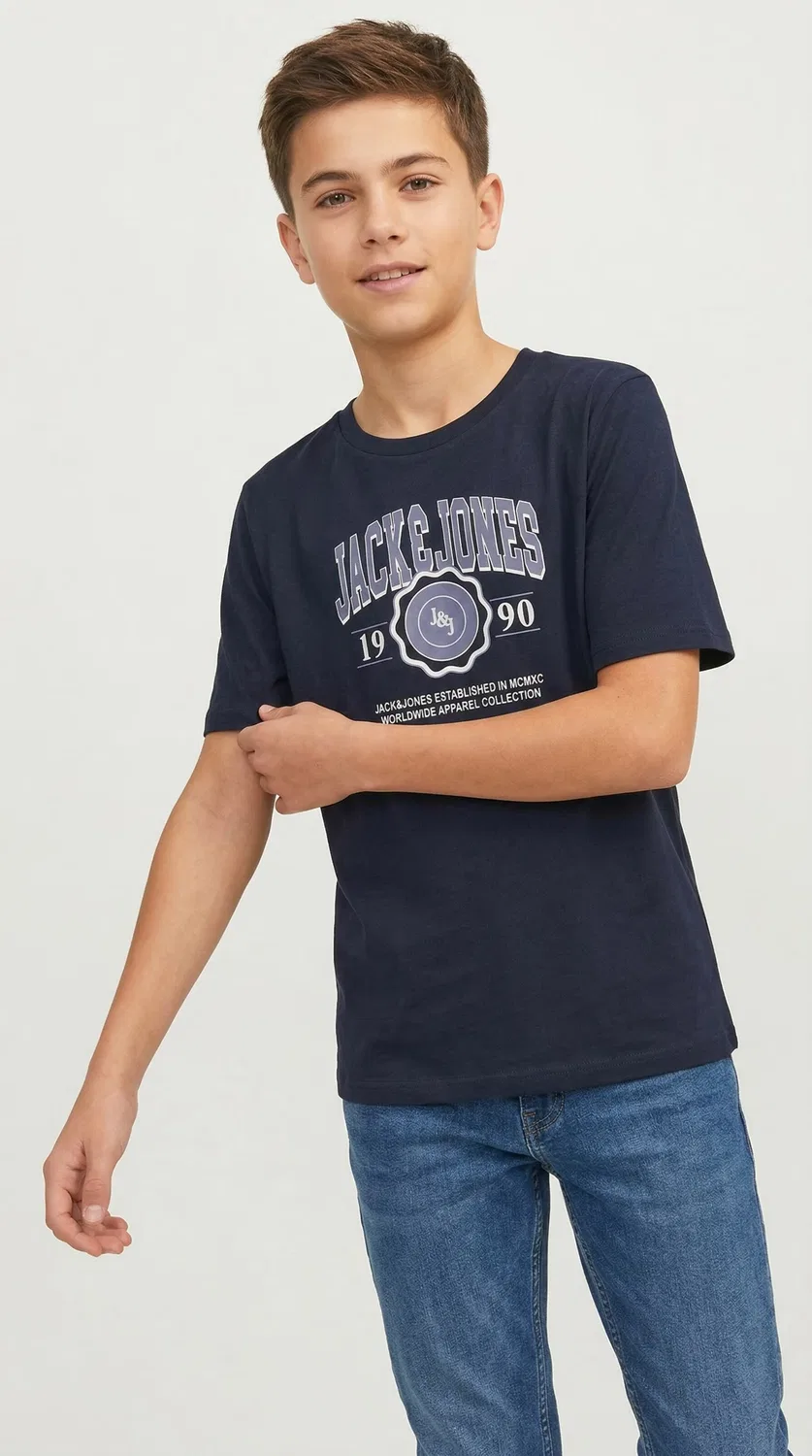Футболка Jack & Jones Junior, Navy — фото 2