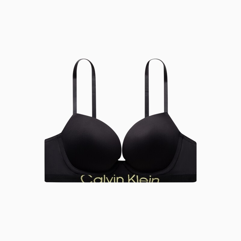 

Бюстгальтер женский Calvin Klein с узором, черный
