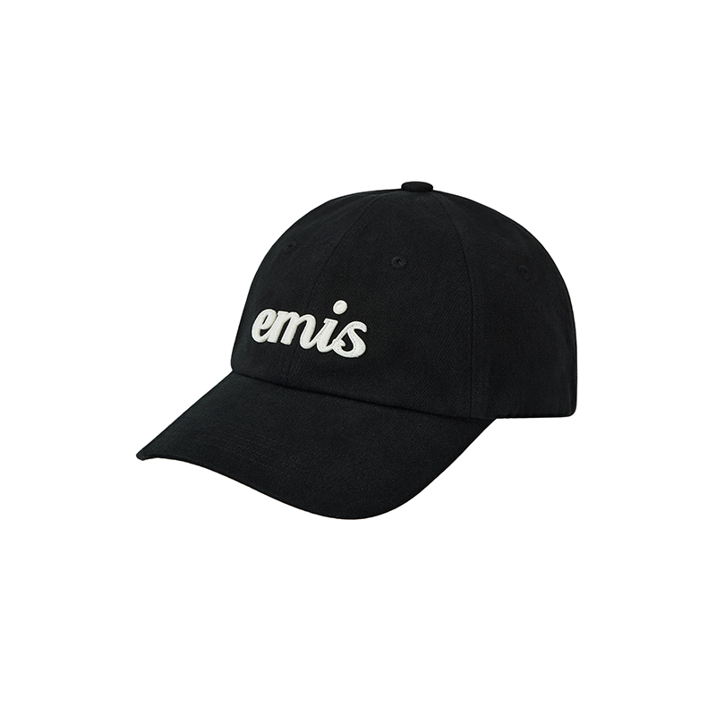 

Emis Хлопковая бейсболка унисекс черная, Black