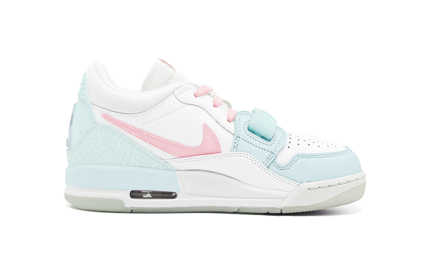 Air Legacy Seaside Cream нескользящие low top детские скейтборд кроссовки blue purple unisex Jordan, Macaron — фото 3
