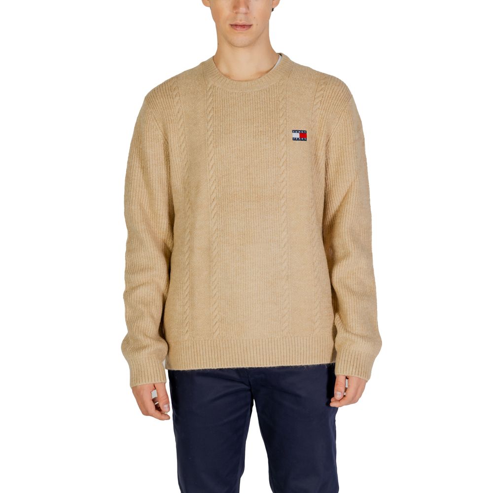 

Золотой акриловый свитер Tommy Jeans