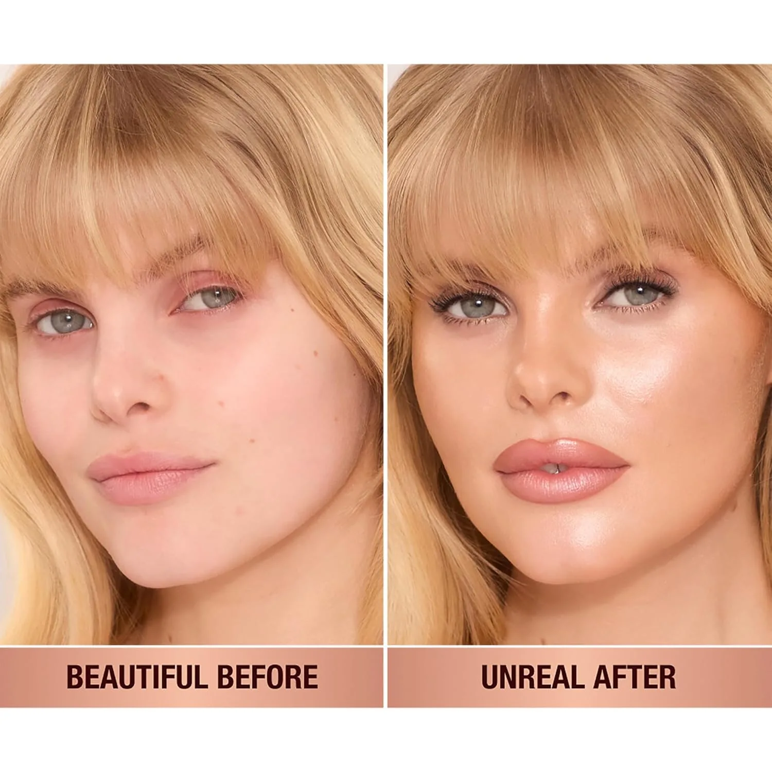 Charlotte Tilbury Unreal Skin Tint & Sheer Glow Hydrating Foundation Stick - кремовая тональная основа с легким покрытием и увлажняющим эффектом, 03 Fair - Fair with neutral undertones — фото 2