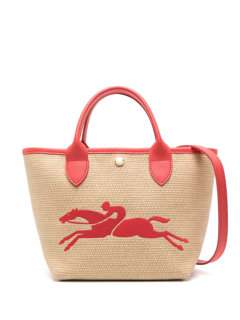 

Маленькая сумка-тоут Le Panier Pliage Longchamp, нейтральный