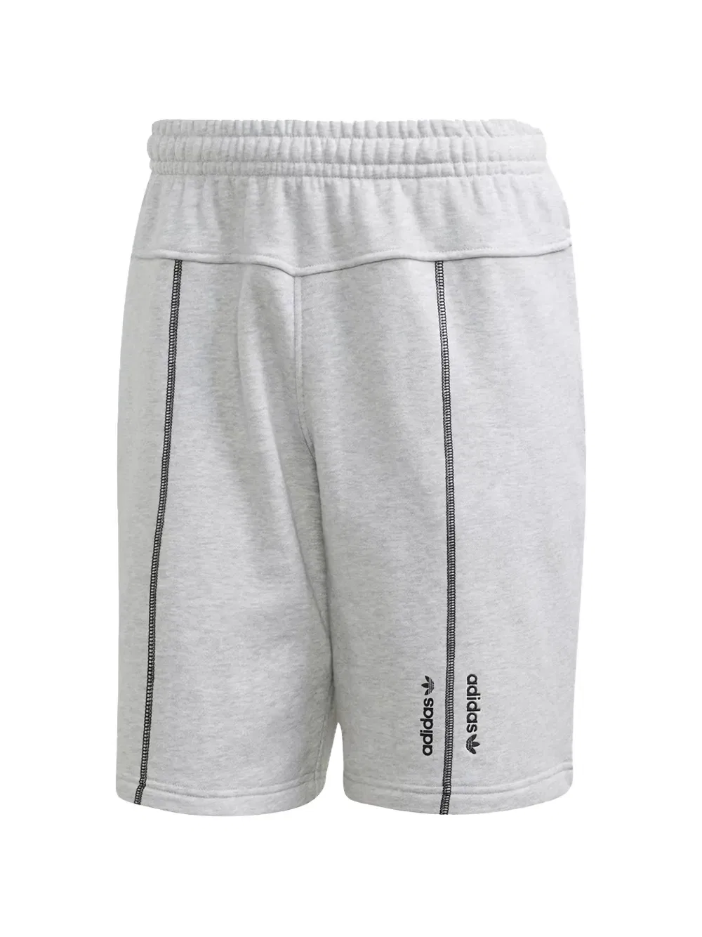 Оригинальные спортивные шорты с логотипом Adidas, серый