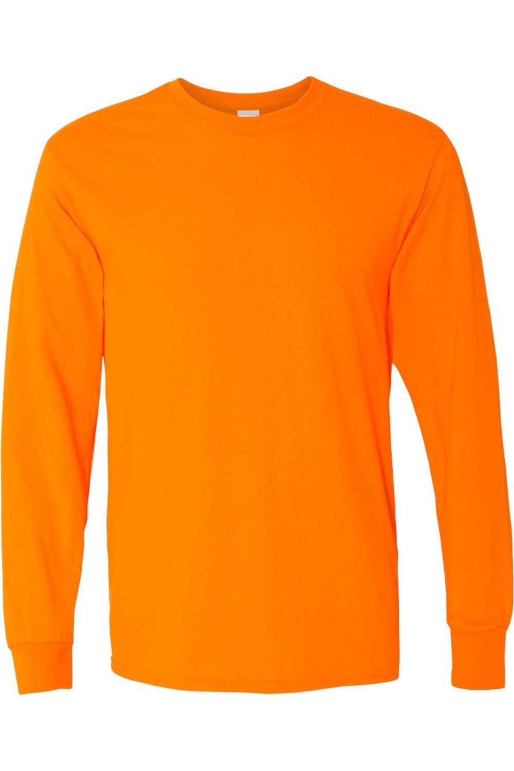 

Футболка с длинным рукавом из плотного хлопка Gildan, цвет safety orange