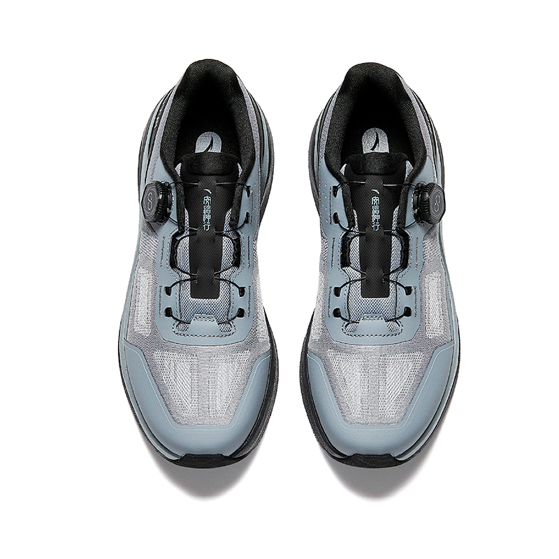 Низкие кроссовки для тренировок Men's ANTA, серый/черный — фото 4