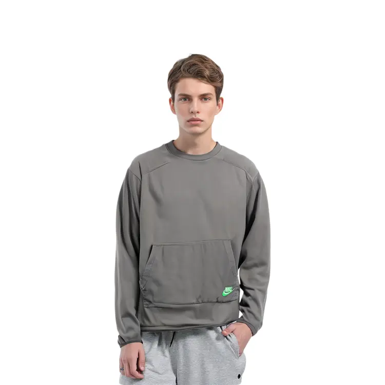 Толстовка мужская Iron Ash Nike, серый — фото 4