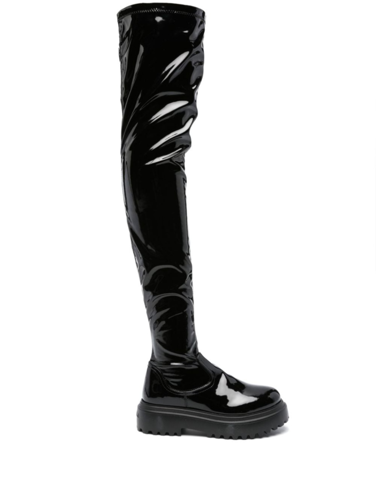 

Le Silla Ranger 50mm thigh-high boots, черный