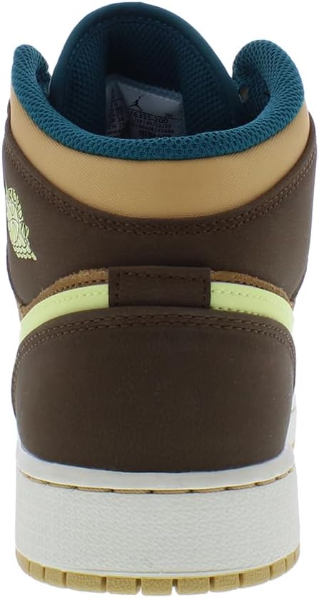 Кроссовки Jordan Boy's Modern, зеленый/коричневый/бирюзовый — фото 4