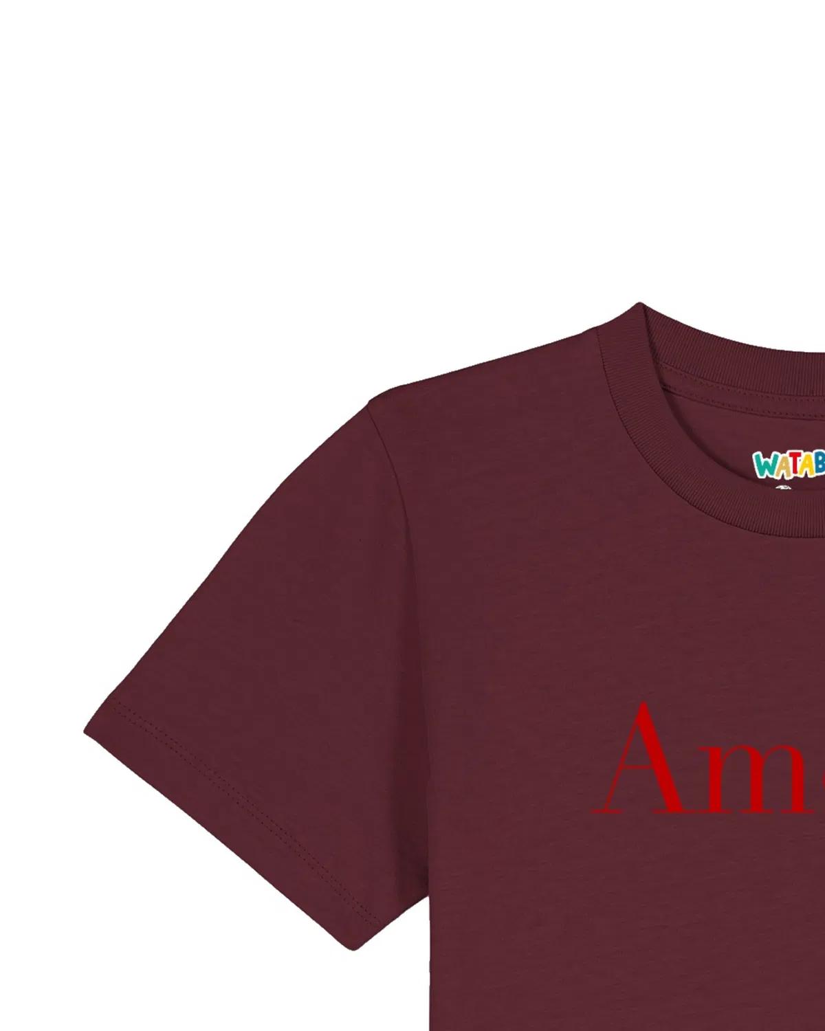 Футболка 'Amore' Watabout.Kids, Red/Merlot — фото 3