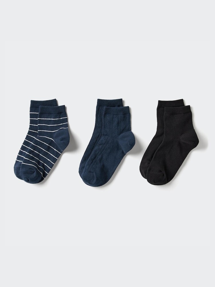 

Носки 3 пары Uniqlo, синий