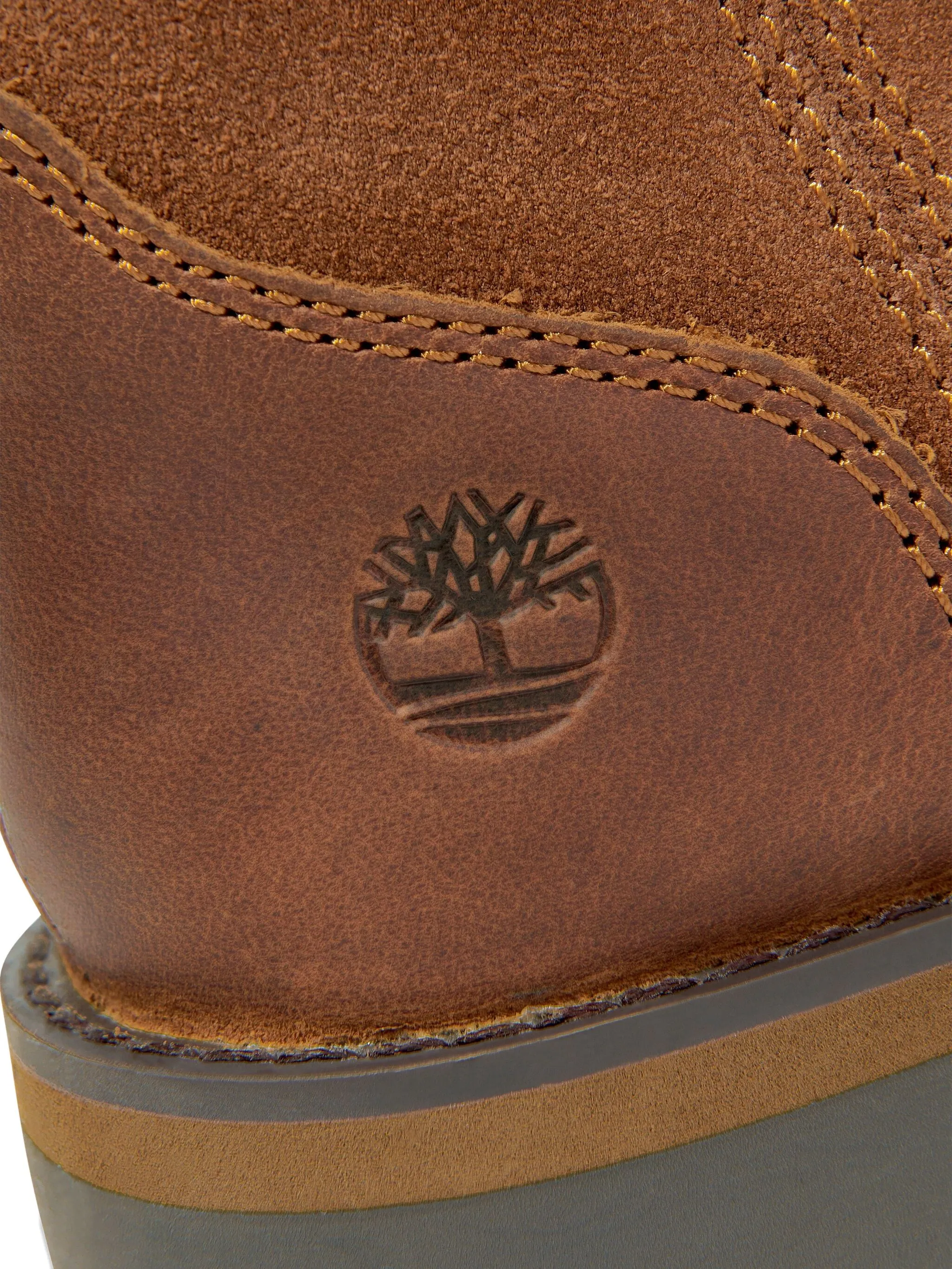 Ботинки со вставками Timberland Kids, коричневый — фото 4