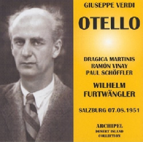 

CD диск Verdi / Furtwangler: Otello-Martinis Vinay