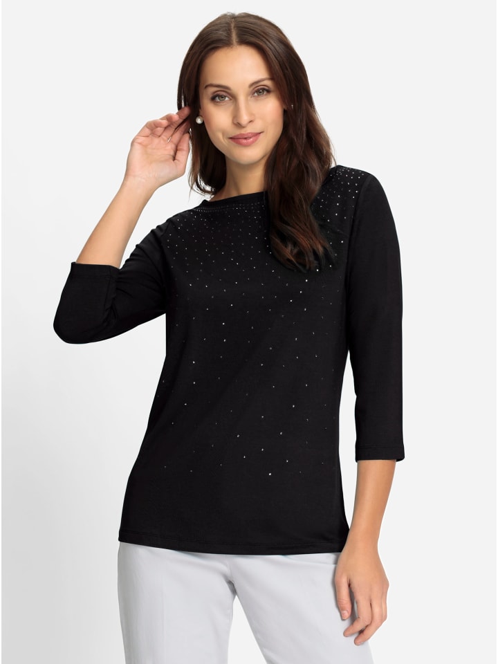 

Рубашка с рукавами 3/4 черного цвета WITT WEIDEN