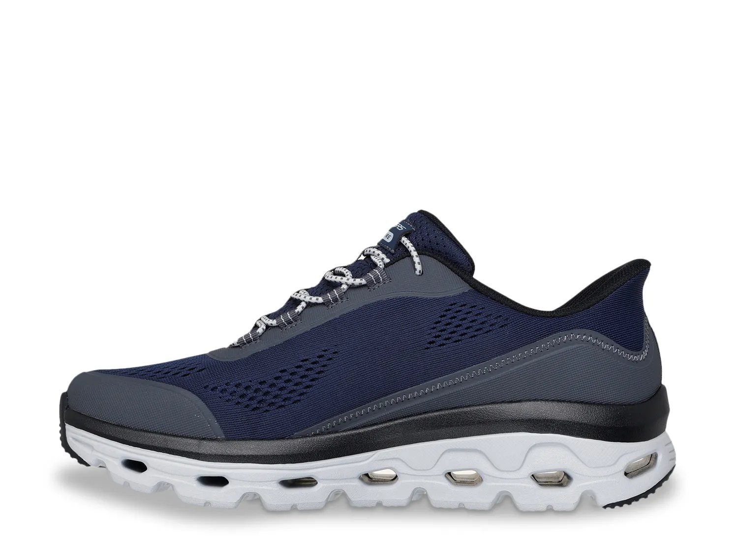 Кроссовки Skechers Hands Free Slip-ins: Glide Step Sole Glover Peak Sneaker - Men's, темно-синий — фото 2