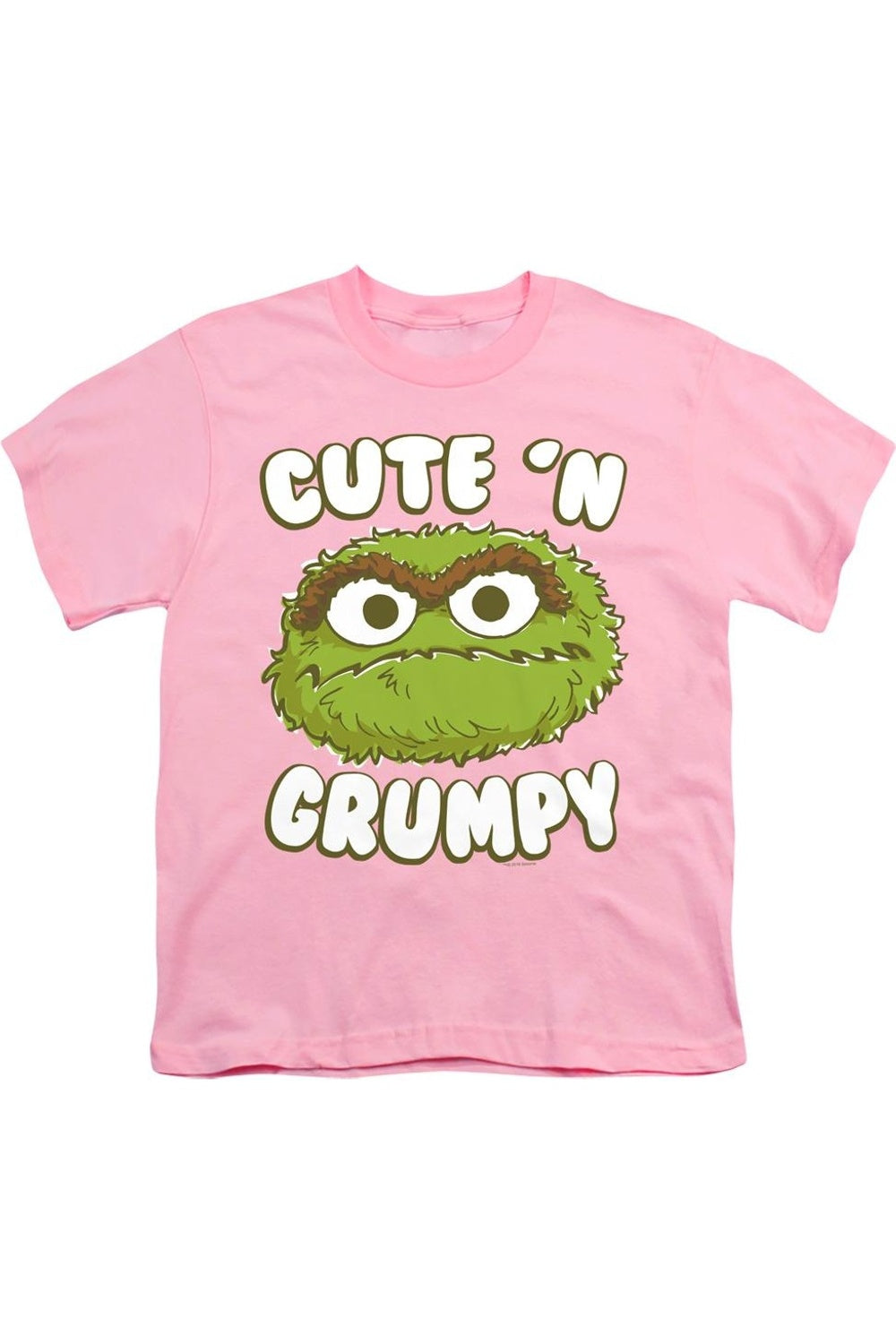 

Футболка с коротким рукавом для детей "Sesame Street" - Милашки и Ворчуны Gildan, розовый