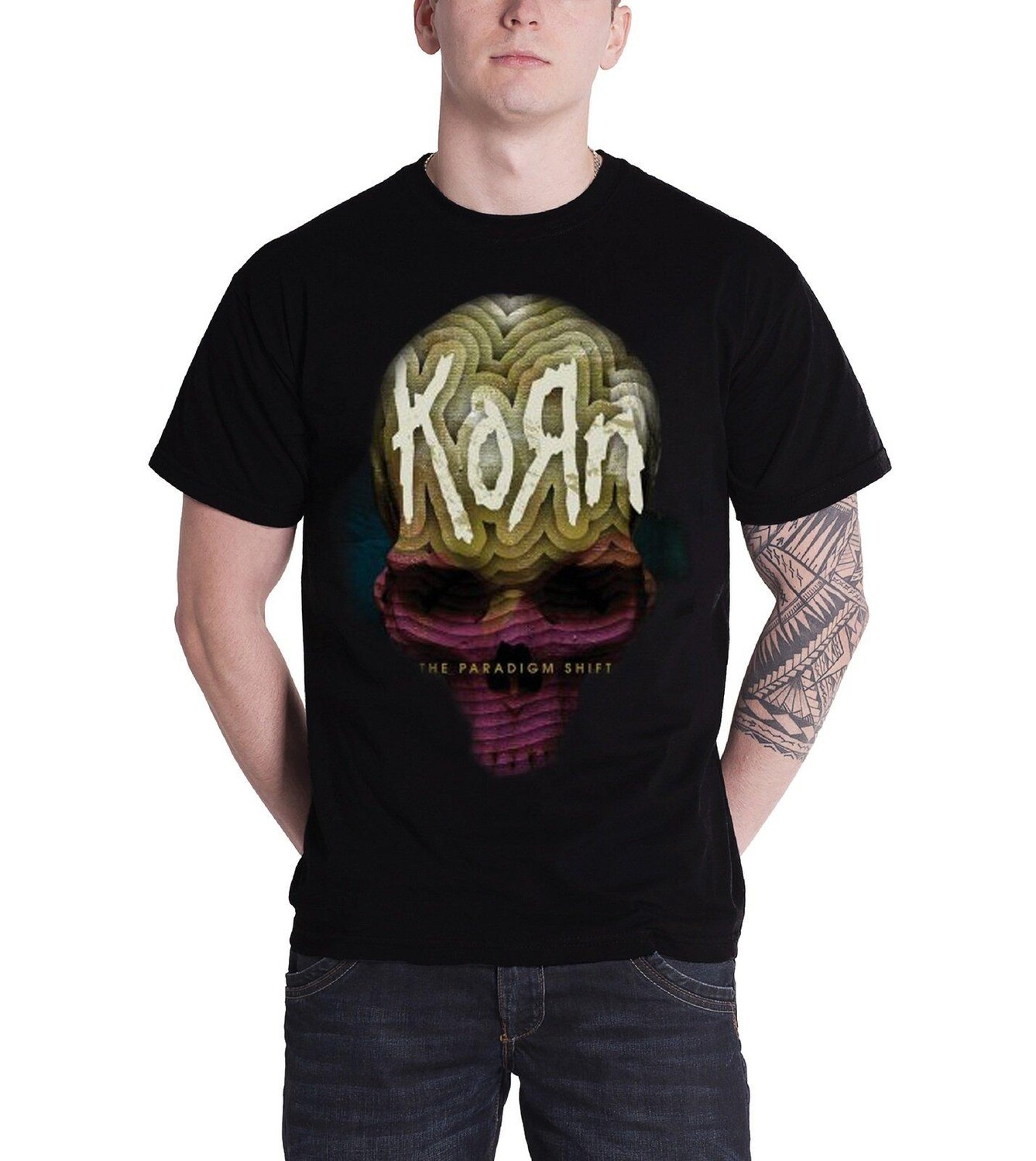 

Футболка «Смена парадигмы» Korn, черный