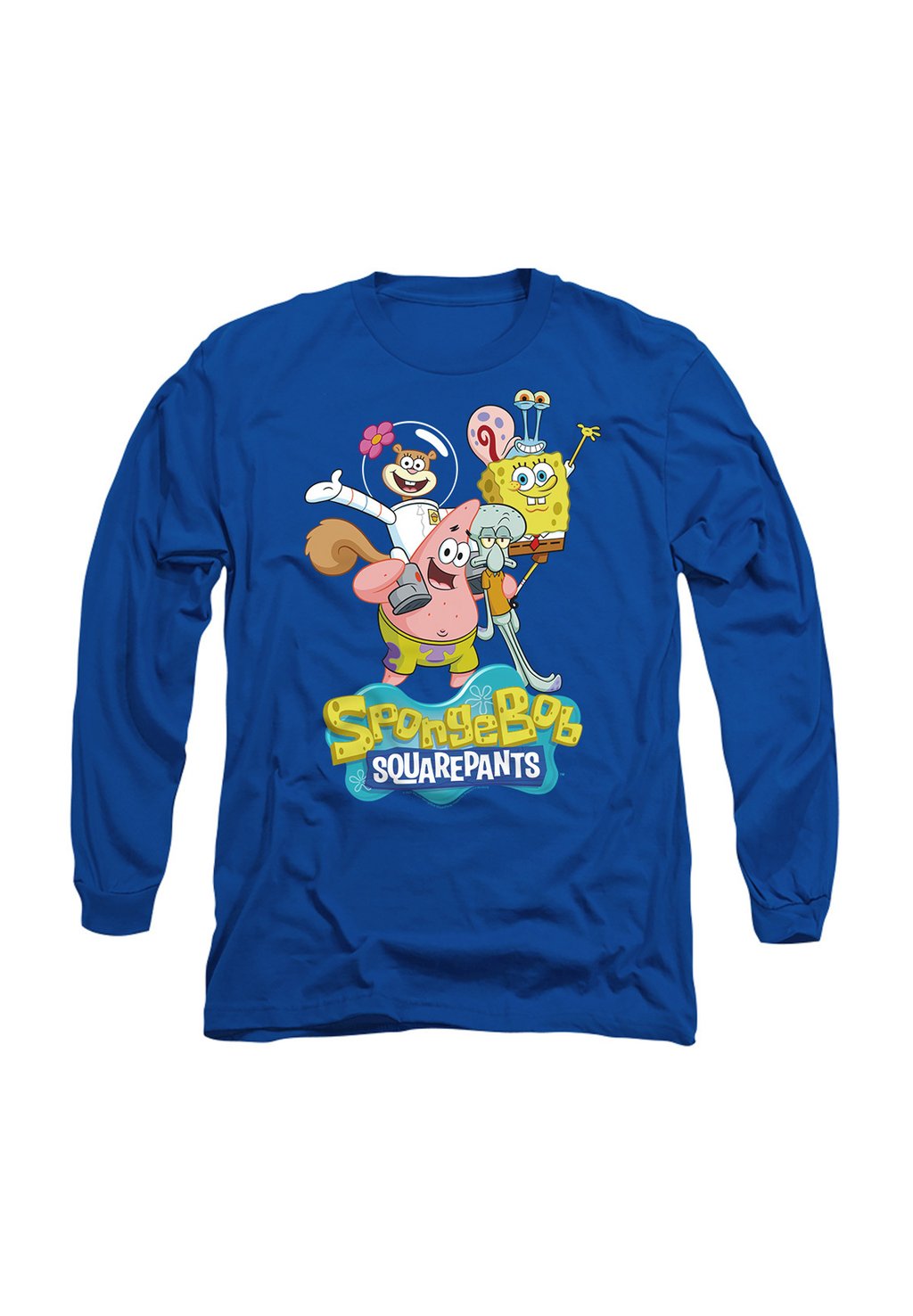 

Топ с длинными рукавами SPONGEBOB GROUP SHOT Cotton Soul, синий