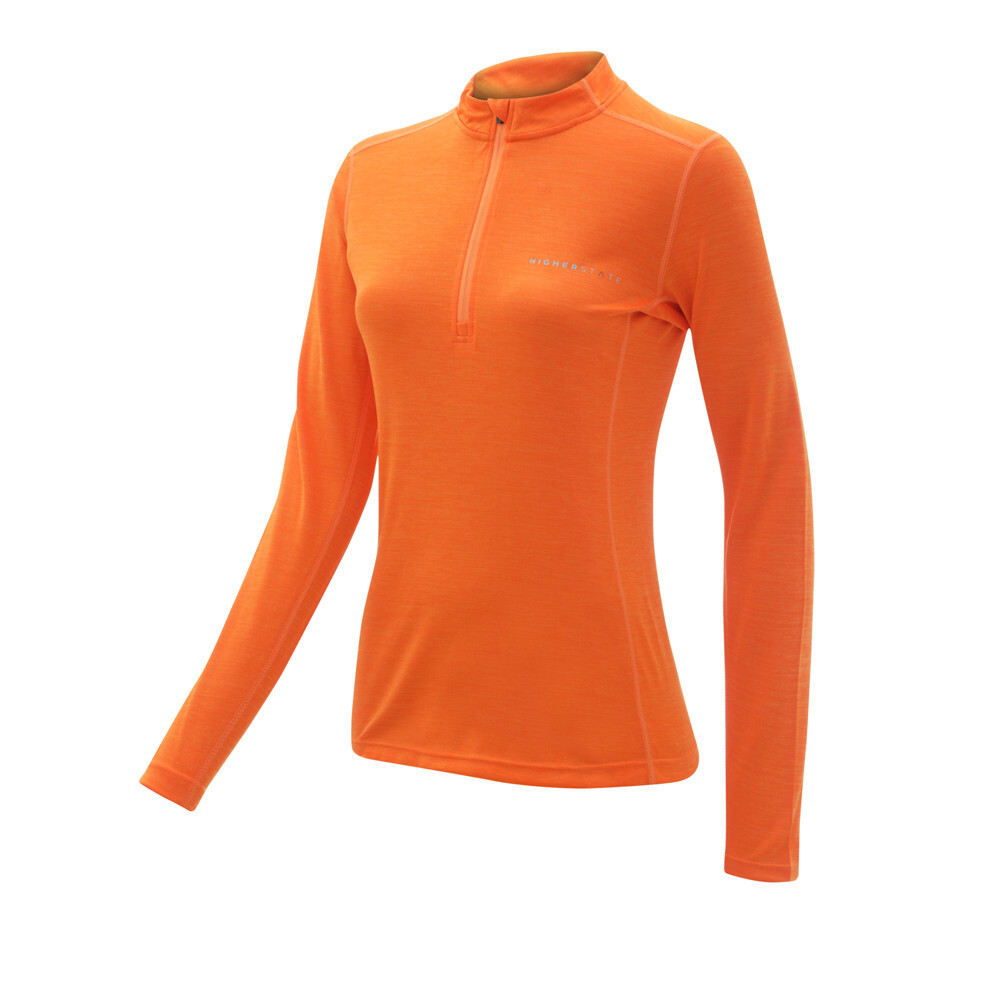 

Спортивный топ Higher State L/S 1/4 Zip Neck, желтый