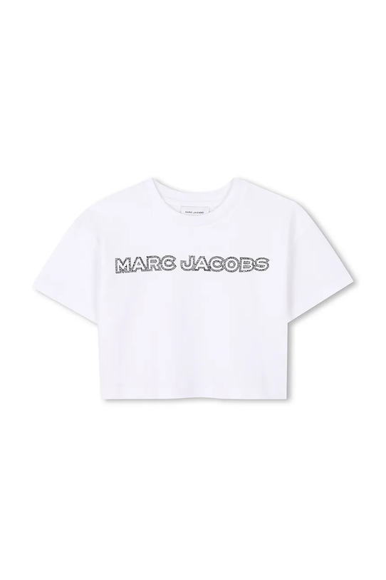 

Детская хлопковая футболка Marc Jacobs, белый
