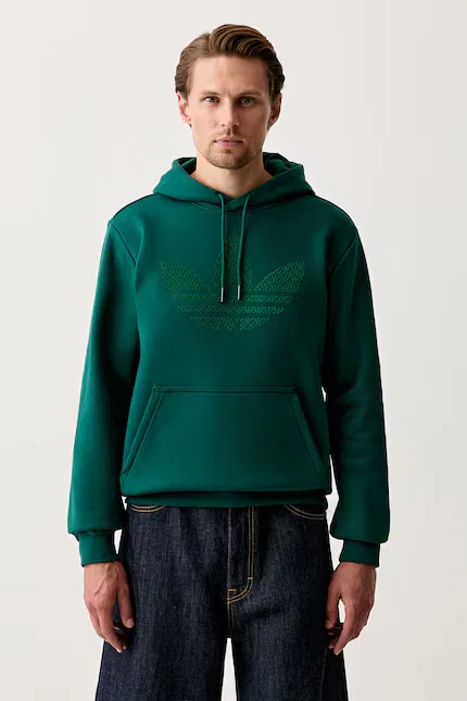 Худи мужское Monogram HD Adidas Originals, зеленый