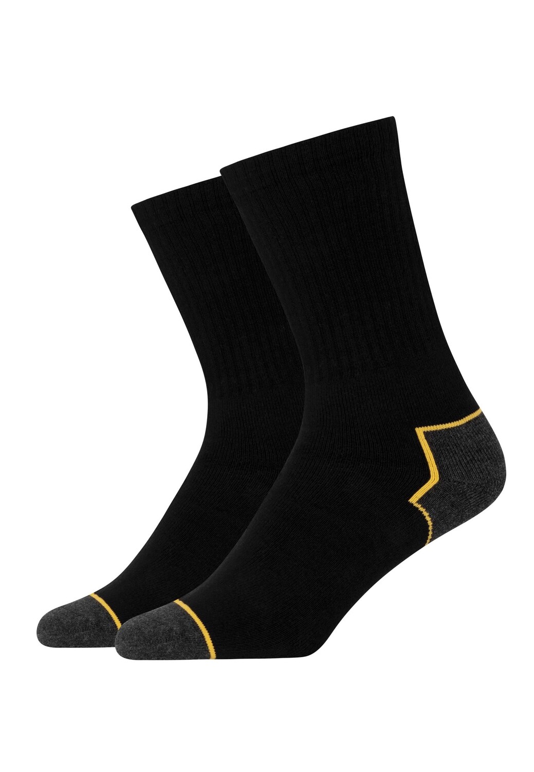 

Носки SNOCKS Bio Baumwolle 2 шт, цвет Schwarz/Gelbe Akzente