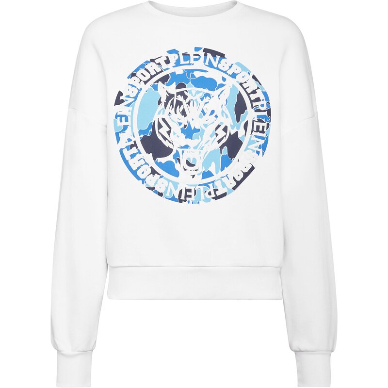 

Толстовка карбоновый тигр Plein Sport, цвет wei