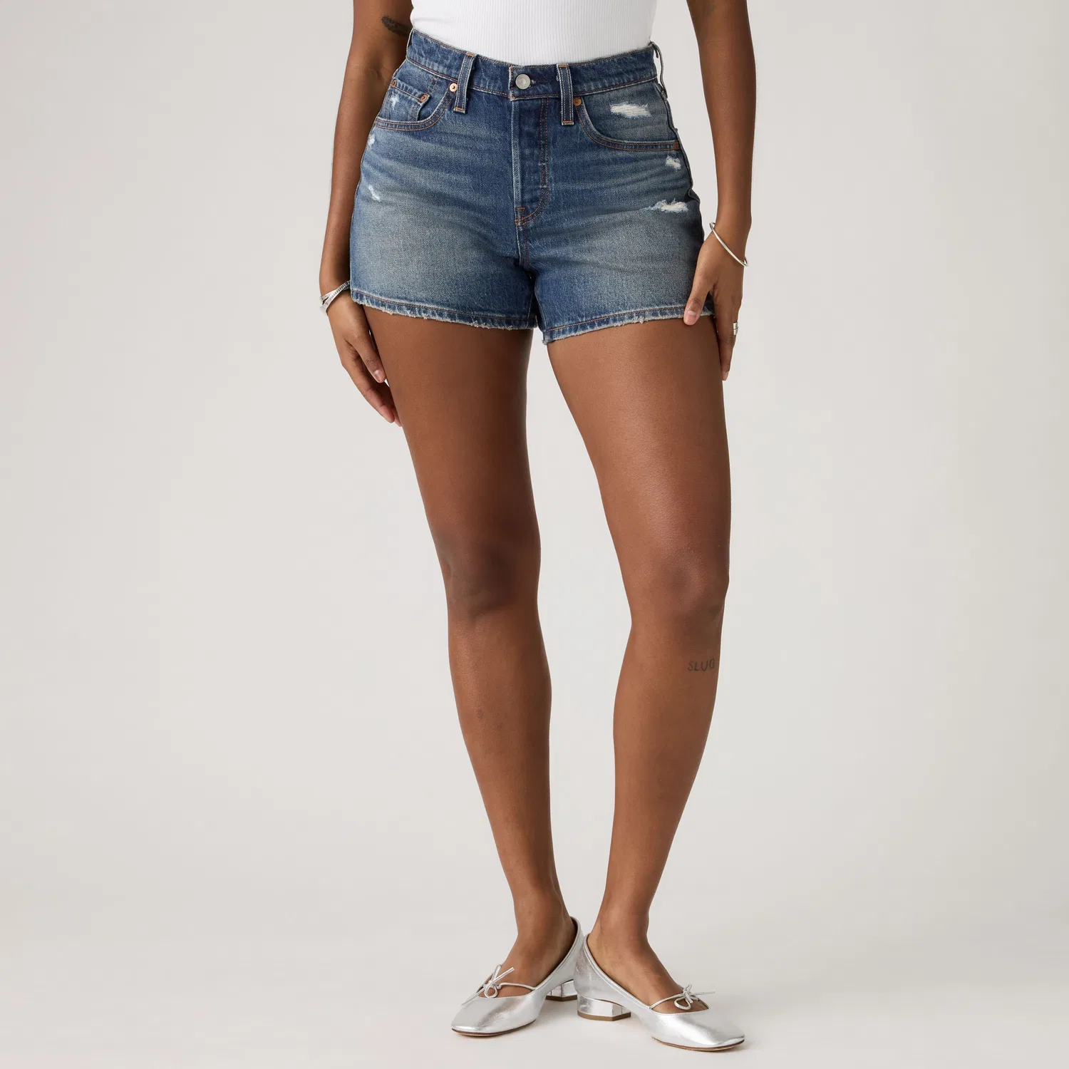 Женские шорты 501 Curve Levi's, Dark Wash — фото 2