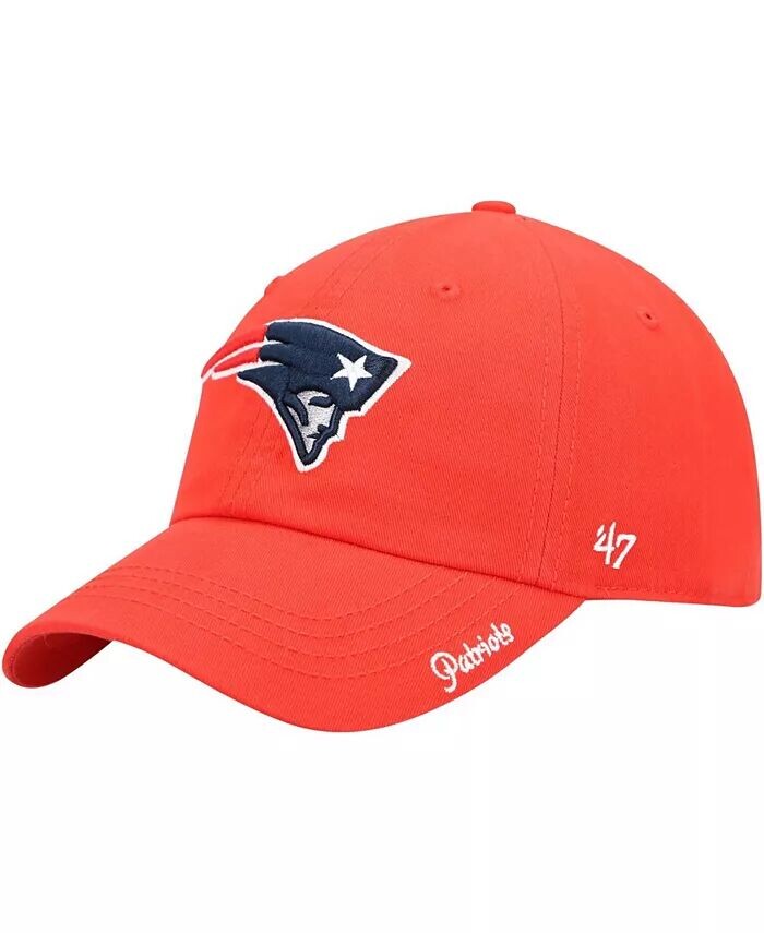 

Женская красная шапка New England Patriots Miata Clean Up Secondary Adjustable '47 Brand