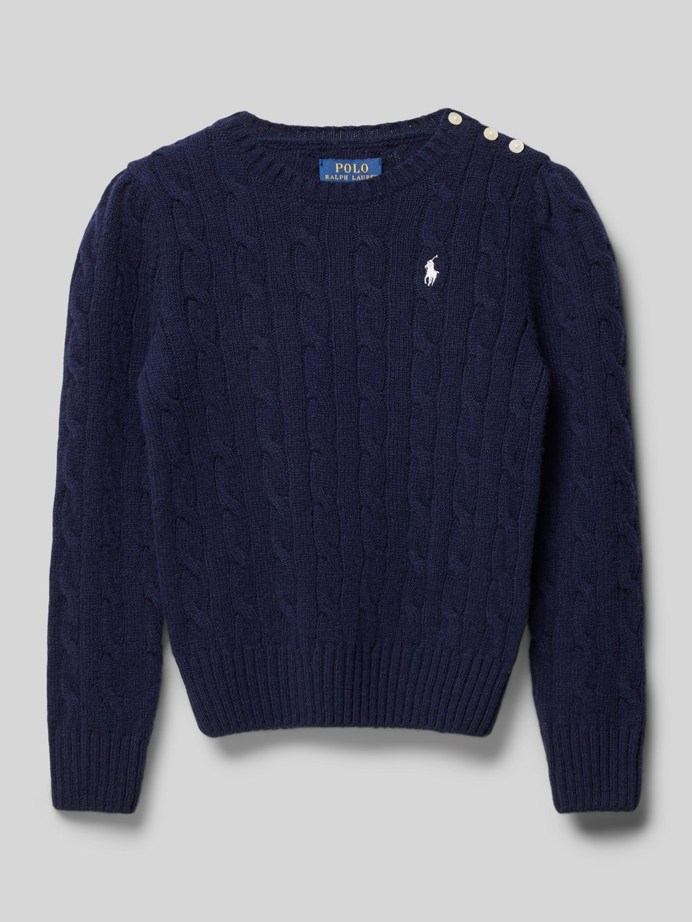 

Шерстяной свитер с узором «косы» модель «CABLE» Polo Ralph Lauren Teens