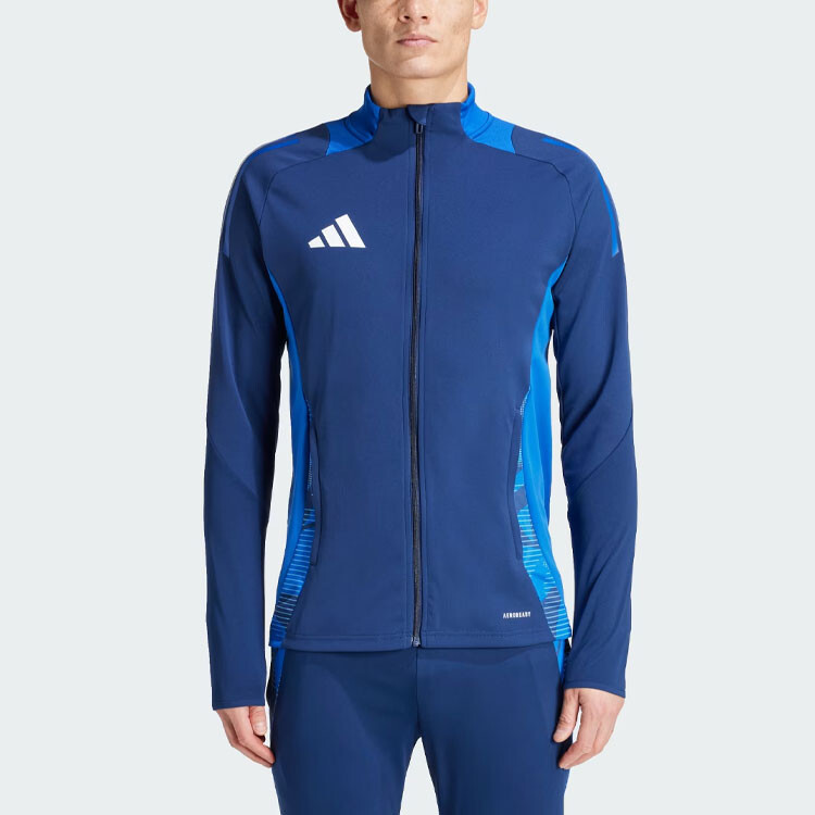 Куртка мужская Tiro 24, цвет морской волны Adidas, цвет Marine Blue — фото 3