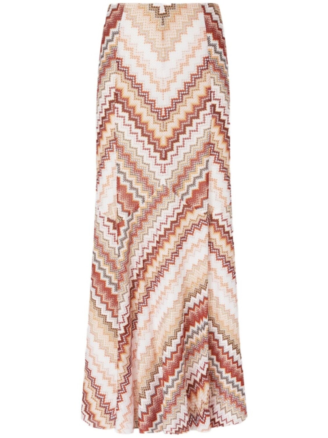 

Юбка макси Missoni с зигзагом, нейтральный