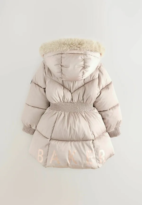Классическое пальто стандартного кроя, устойчивое к дождю Baker By Ted Baker, Oyster — фото 2