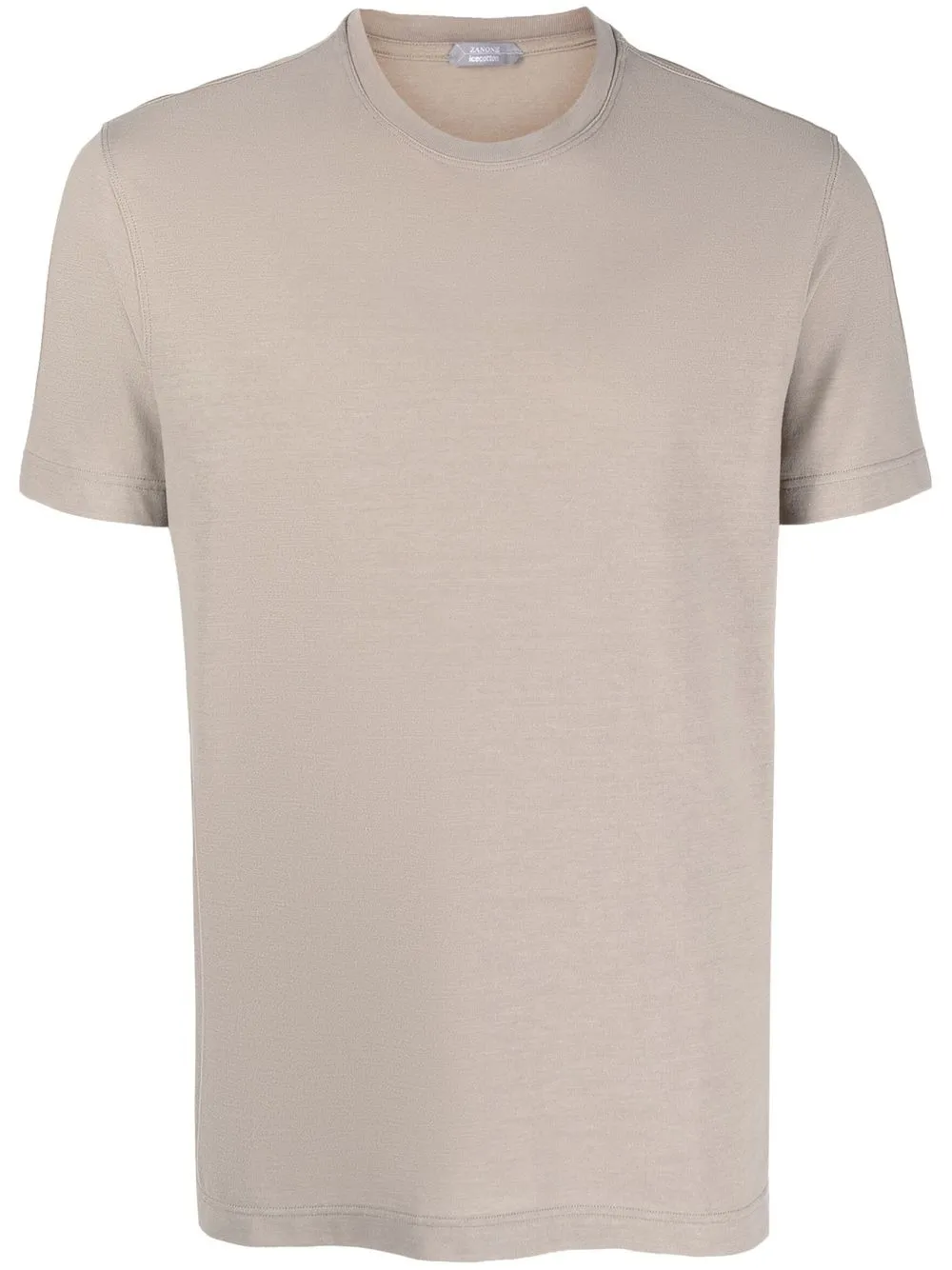 

Футболка с короткими рукавами Zanone, нейтральный