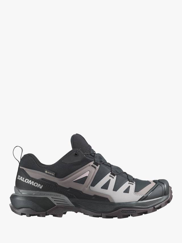 Женские треккинговые кроссовки Salomon x ultra 360 gore-tex текстильные, черный