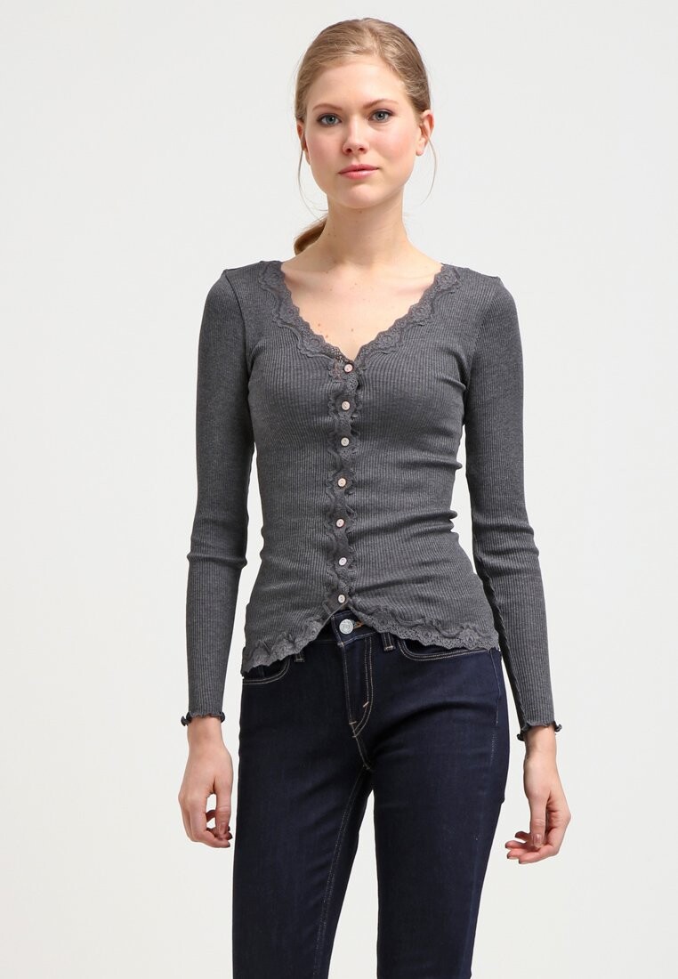 

Кардиган Silk-Mix Cardigan Rosemunde, темно-серый
