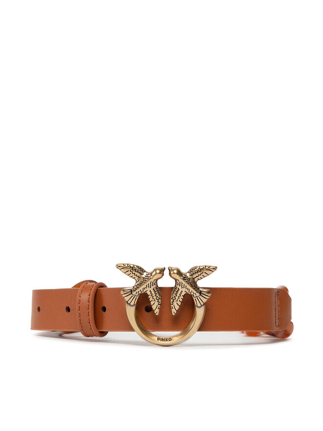 

Ремень Love Day Turtle Chain Belt H2 PE 22 PLT01 1H2113 Pinko, коричневый