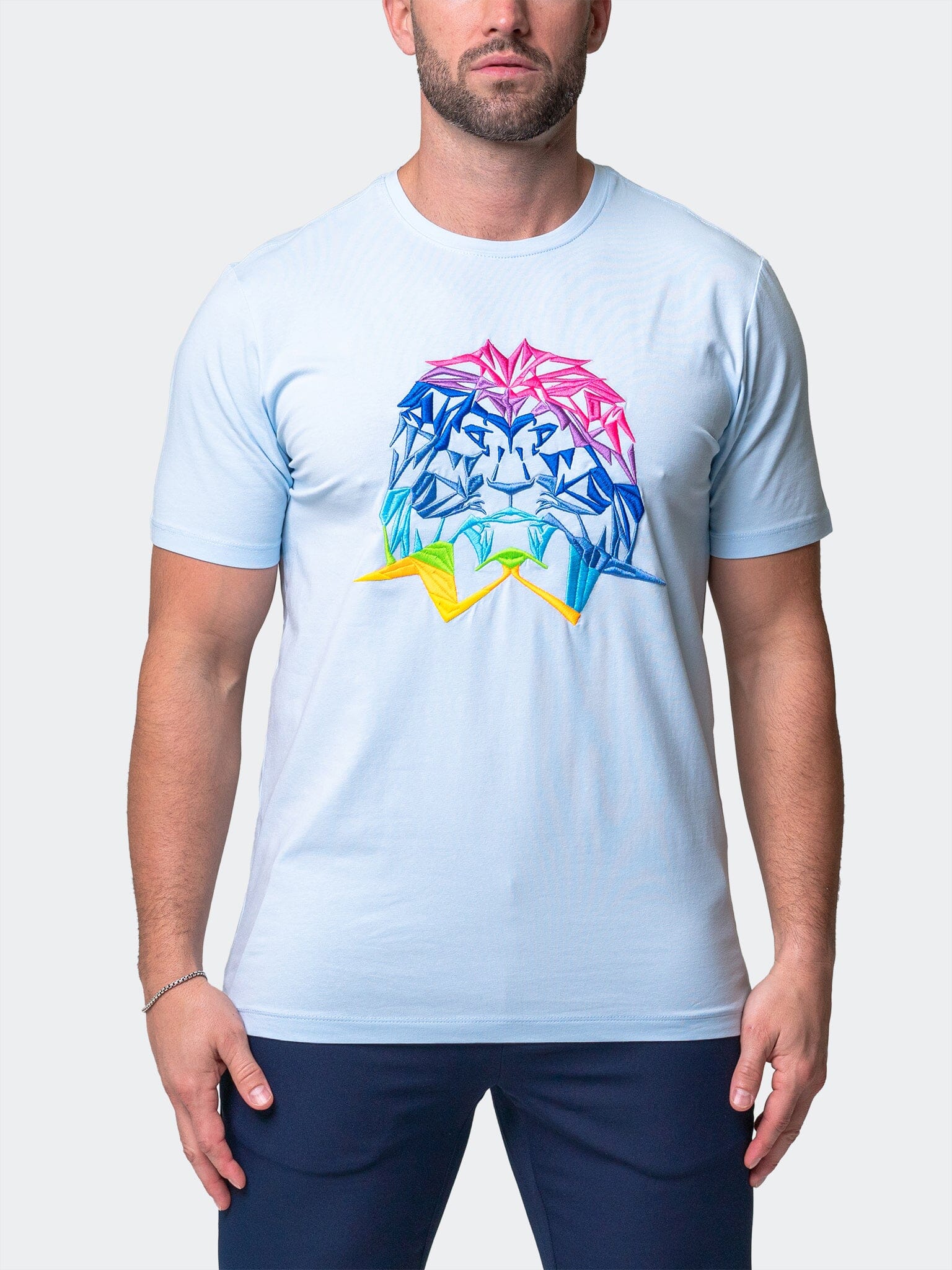

Футболка Neon LightBlue MACEOO, синий