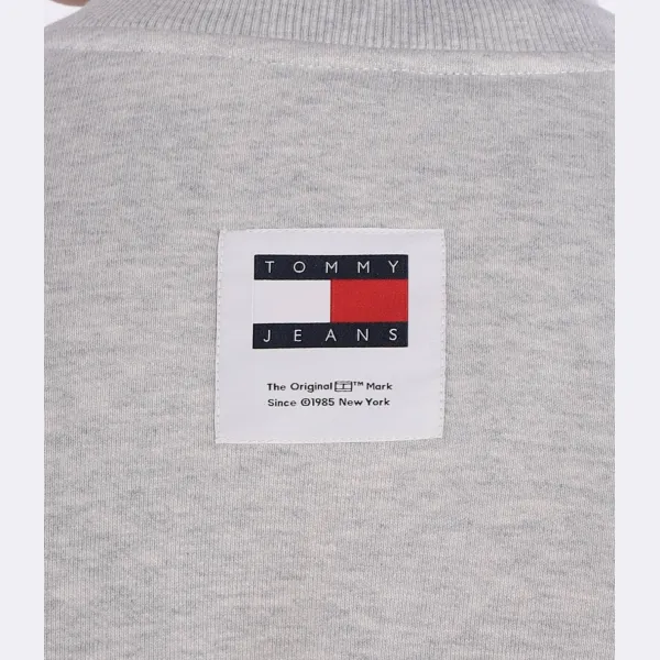 Толстовка-Бомбер свободного кроя Tommy Hilfiger, серый — фото 4