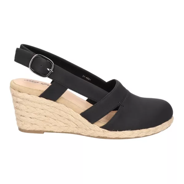 Женские эспадрильи Stargaze на клиновидной подошве Easy Street, белый — фото 2