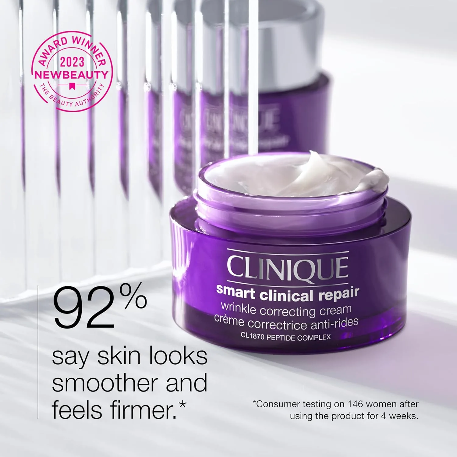 Набор Clinique — Smart Duo - Крем для лица Smart Clinical Repair с эффектом омоложения и коррекцией морщин + Сыворотка для лица Smart Clinical — фото 2