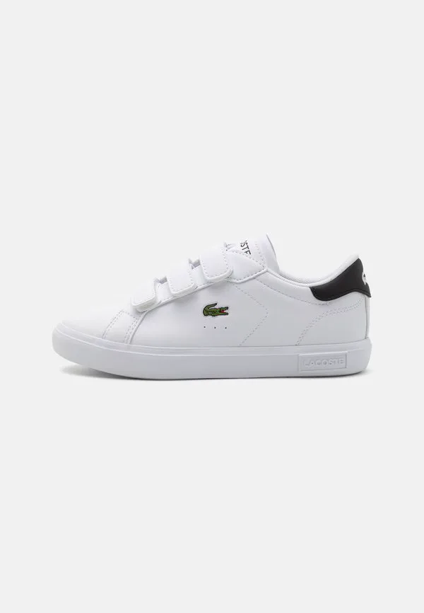 Детские кроссовки powercourt core essentials унисекс Lacoste, White/Black