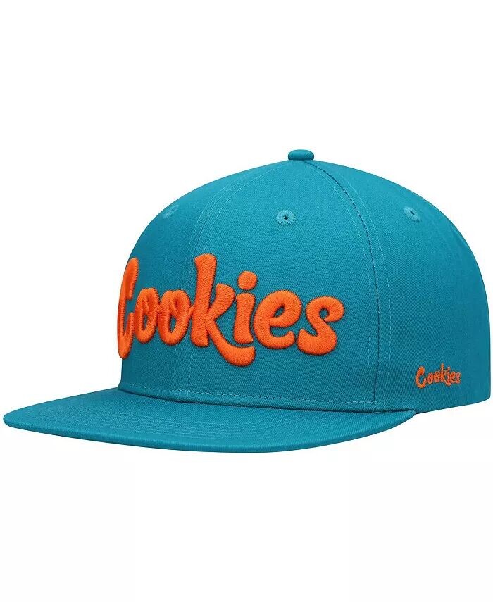 

Мужская бейсболка-кнопка Teal Original Mint Cookies
