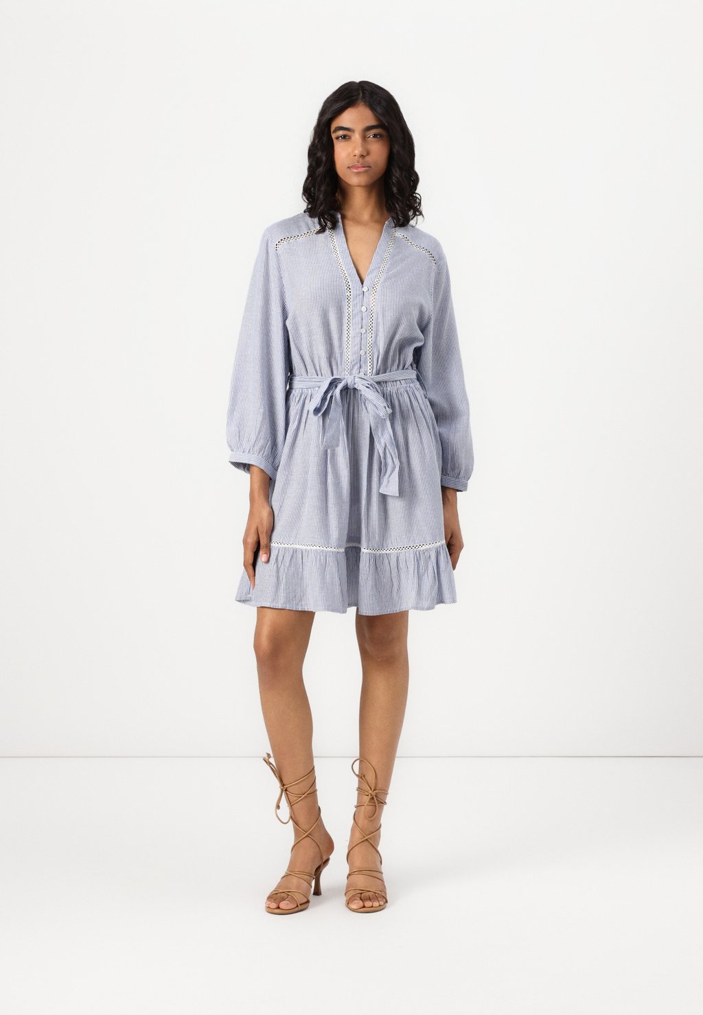 

Платье-рубашка ONLDARA LIFE V NECK BELT DRESS ONLY, синий
