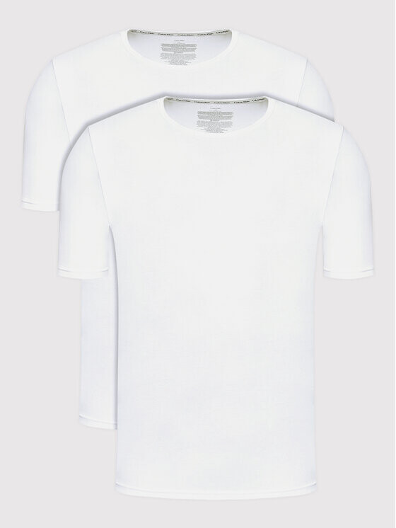 

Комплект из 2 футболок стандартного кроя Calvin Klein, белый