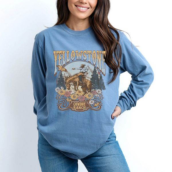 

Футболка Yellowstone cowboy ranch с длинным рукавом Simply Sage Market, Blue Jean, Зеленый, Футболка Yellowstone cowboy ranch с длинным рукавом Simply Sage Market, Blue Jean