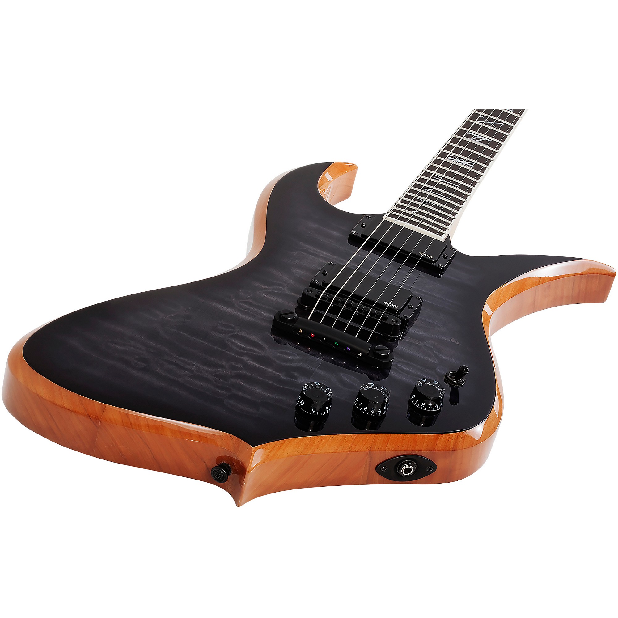 

Электрогитара Wylde Audio Thoraxe Transparent Black Burst