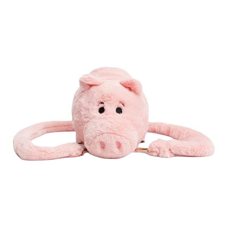 

Disney Полиэстеровый рюкзак обычный женский розовый, Pink Pixar Ham Pig