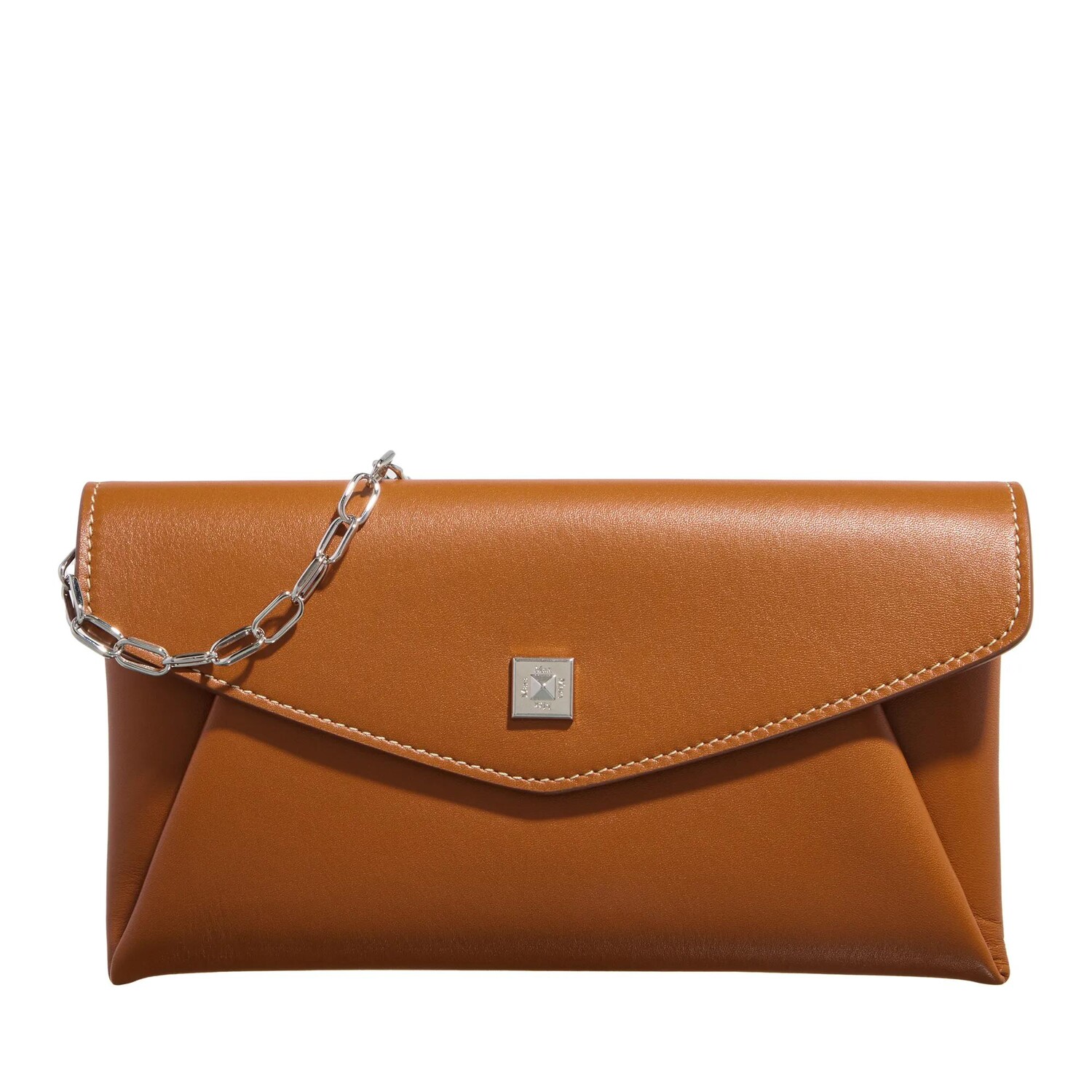 

Кошелек цепочка реггин Max Mara, коричневый