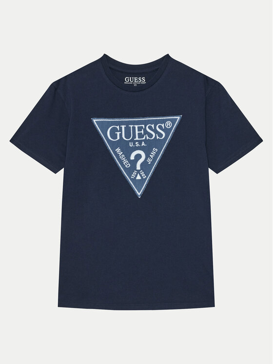 

Футболка стандартного кроя Guess, синий